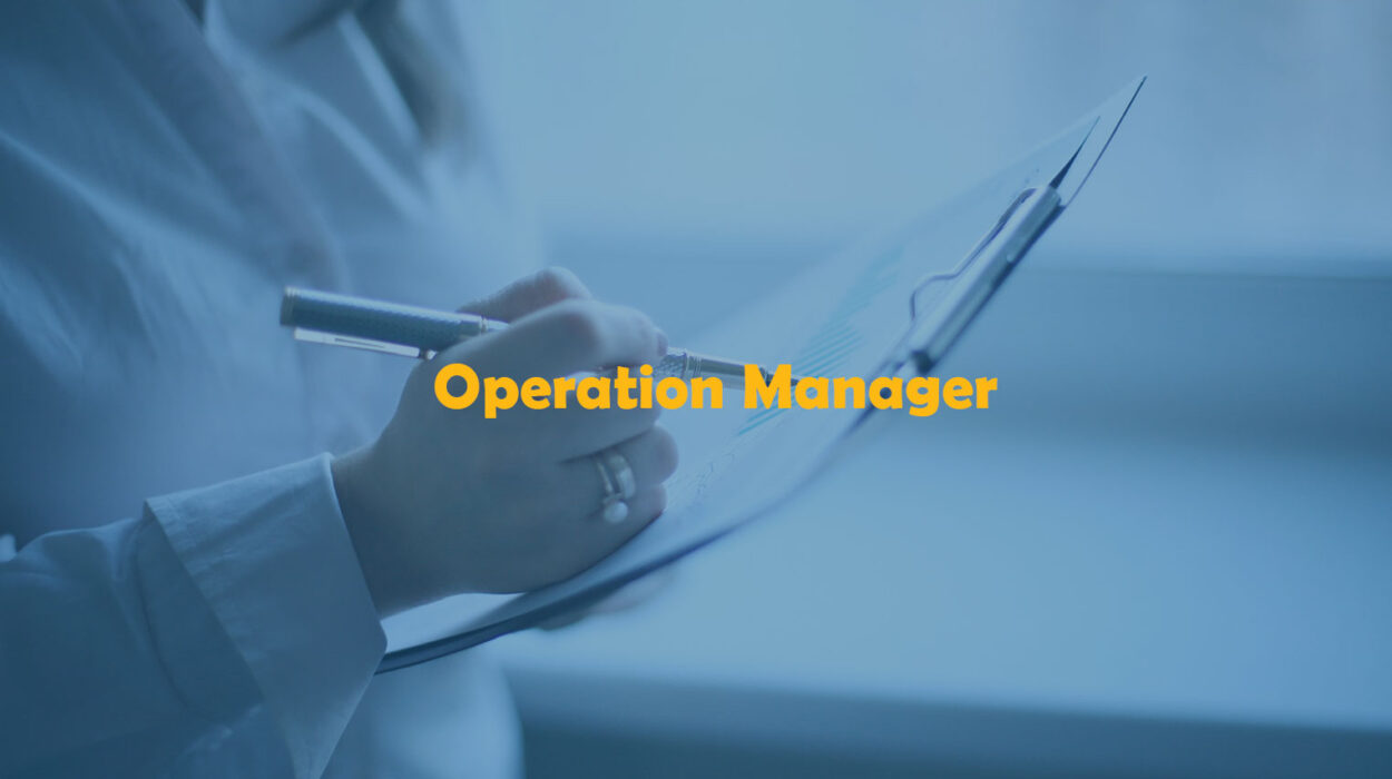 Medicinal Operation Manager