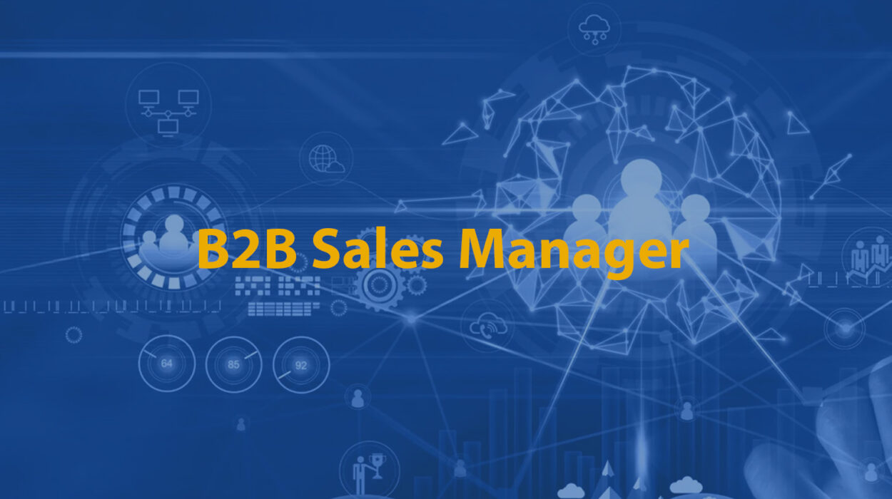 B2B sales Manager