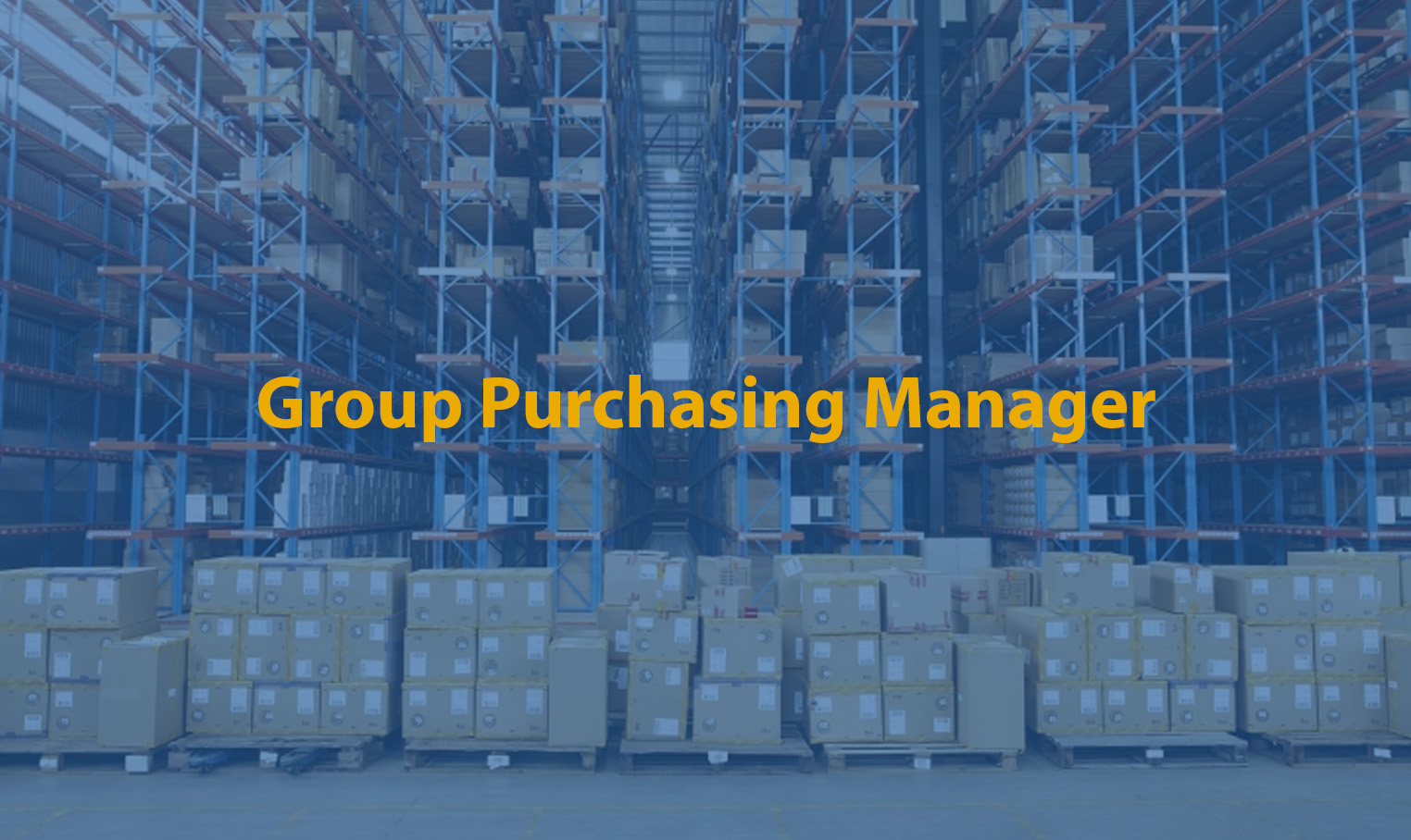 Group Purchasing Manager